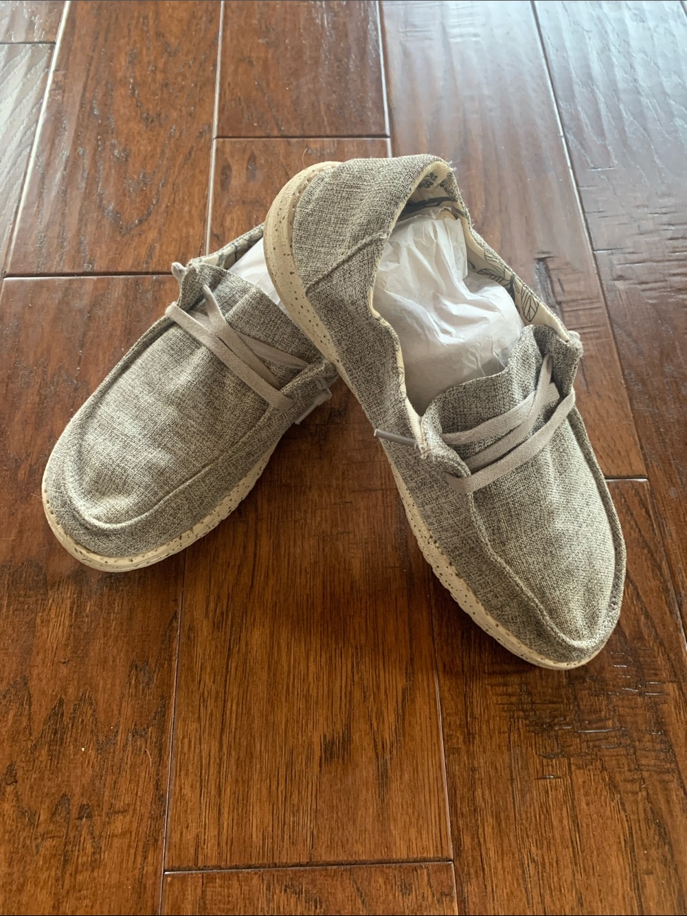 HEY DUDE WENDY GREY SHOES